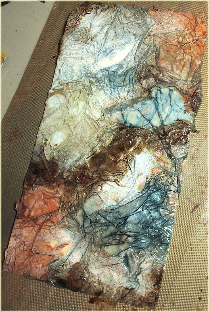 Background With Multi Medium Tissue Paper And Distress Stains The Funkie Junki Tissue Paper Art Paper Art Painting Techniques