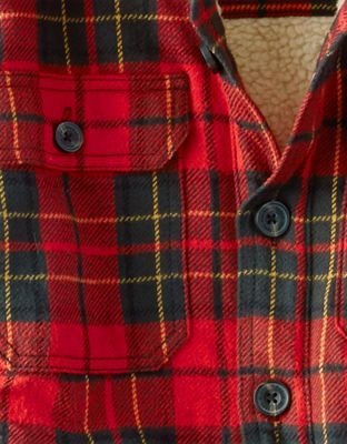 Aeo Lined Flannel Shirt Jacket By American Eagle Outfitters Your Inner Lumberjack Is Calling Your Inner Lu Lined Flannel Shirt Mens Outfitters Flannel Shirt