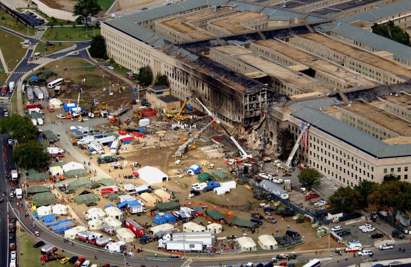 The Pentagon - September 11, 2001 | Remembering september 11th, September 11, September 11 2001