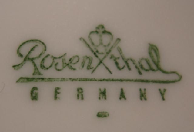 Dating rosenthal porcelain marks