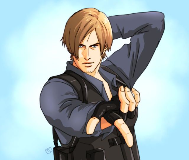 Leon s kennedy anime