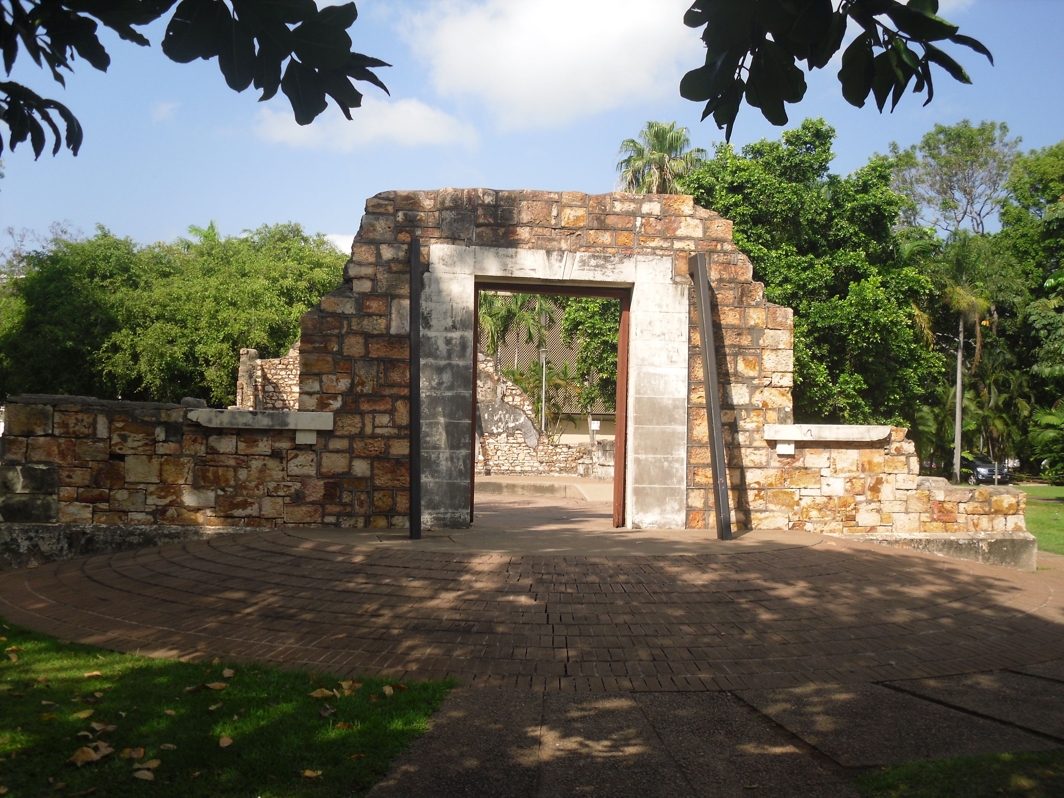 Old Palmerston Town Hall Ruins Darwin NT Australia Darwin Nt Alice Old Palmerston Town Hall Ruins Darwin NT Australia Darwin Nt Alice