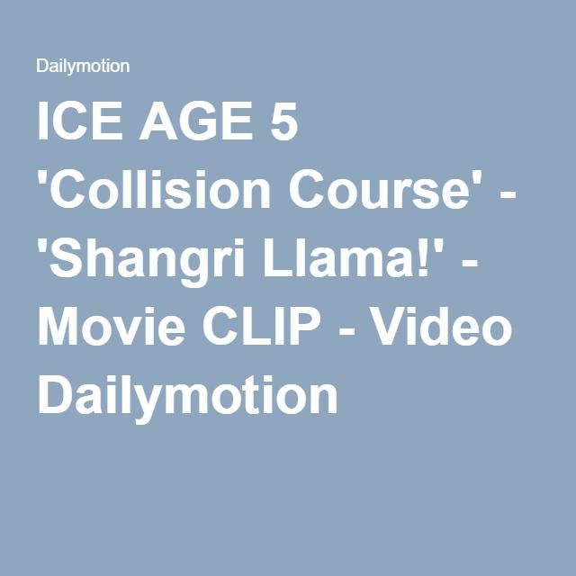 Sinopsis ice age collision course