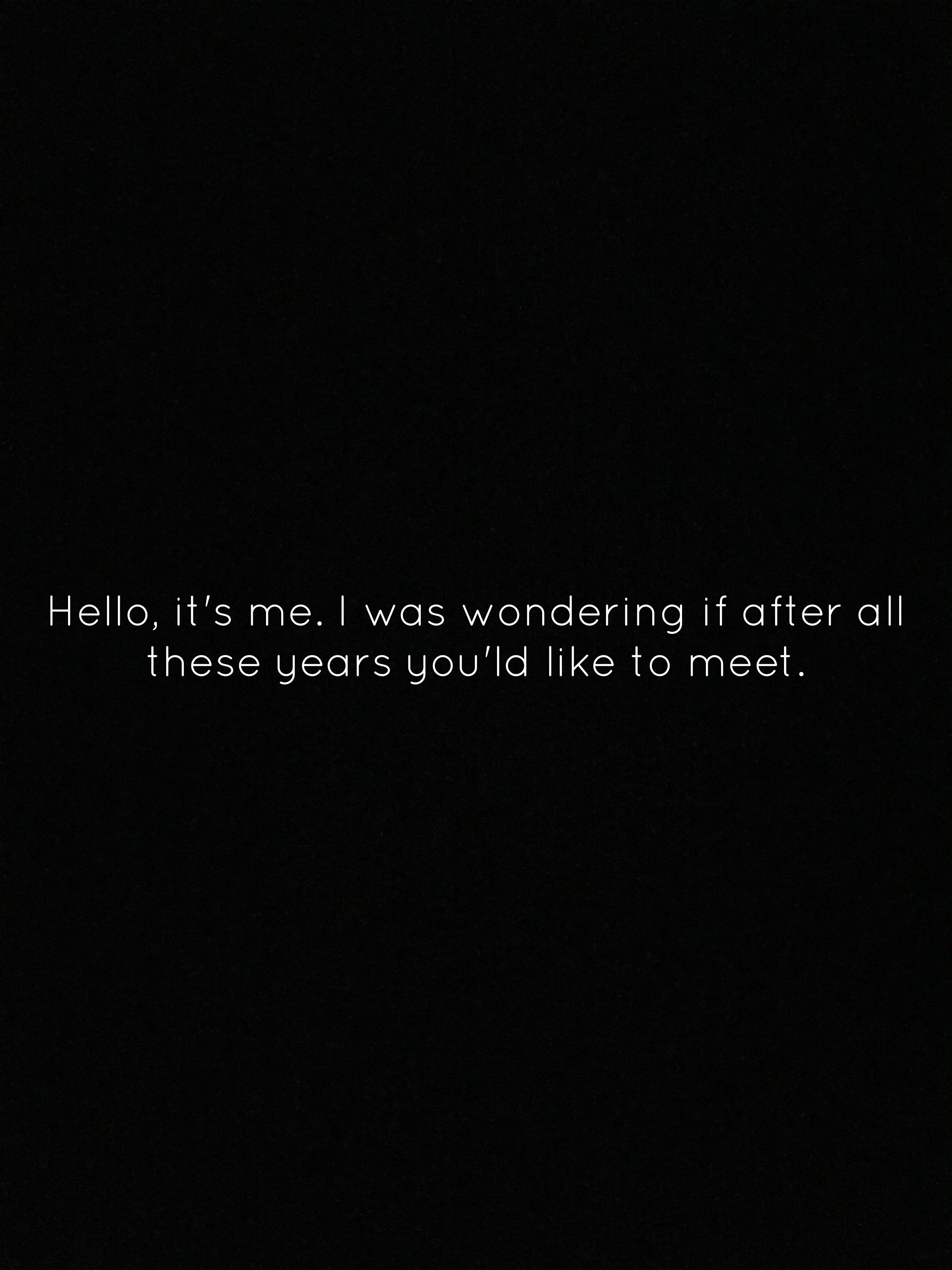 Adele-Hello #hello | Adele hello, Lyrics, Wonder