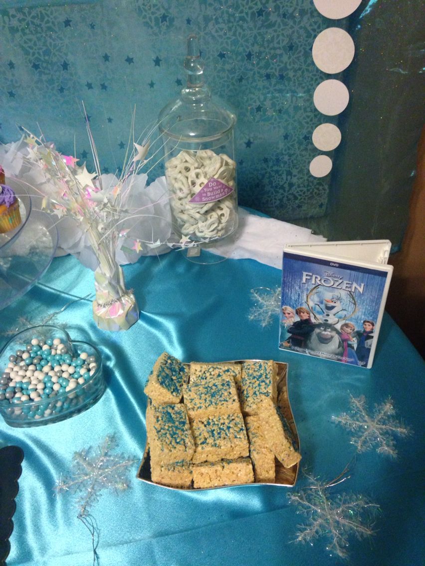 Frozen Rice Cakes Woolworths Frozen rice crispy treats Frozen birthday theme, Frozen