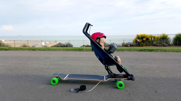 quinny longboard quinny review sports stroller skateboard buggy