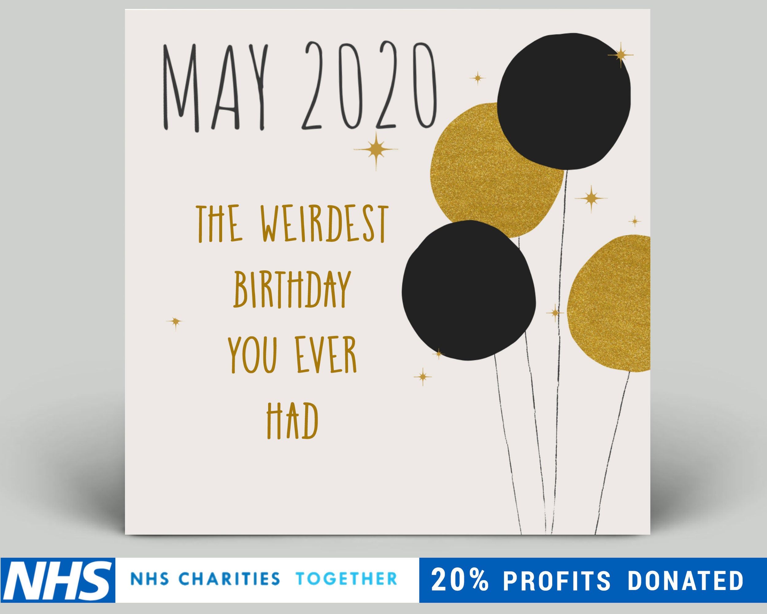 Lockdown Birthday Happy Shittiest Birthday Ever Card