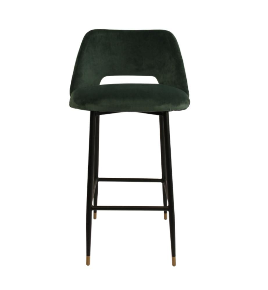 Milan Bar Stool Dark Green Milan Bar Contemporary Bar Stools Bar Stools