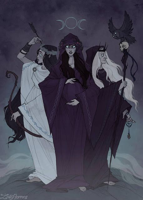 Featured Artist: Iren Horrors Greek Mythology Art, Celtic Mythology, Arte Obscura, Goddess Art, Hecate Goddess, Witch Art, Gothic Art, Book Of Shadows, Witchy