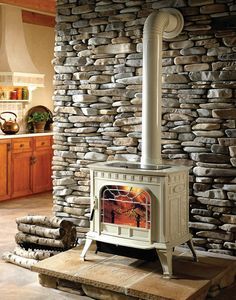 Wood Stove Wall, Wood Stove Surround, Wood Stove Hearth, Wood Stove Fireplace, Fireplace Inserts, Wood Burning Fireplace, Farmhouse Fireplace, Fireplace Hearth, Stone Fireplace
