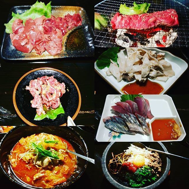 旭日屋でごはん 鶏白レバー ホホ肉 カイノミステーキ ハラミのすじ かつおの刺身 〆はユッケジャンクッパと石焼きビビンパ 山武市 旭日屋 焼き肉 刺身 肉 ディナー 千葉県 ディナー ビビンパ ユッケジャン 旭日屋でごはん 鶏白レバー ホホ肉 カイノミステーキ ハラミのすじ かつおの刺身 〆はユッケジャンクッパと石焼きビビンパ 山武市 旭日屋 焼き肉 刺身 肉 ディナー 千葉県 ディナー ビビンパ ユッケジャン