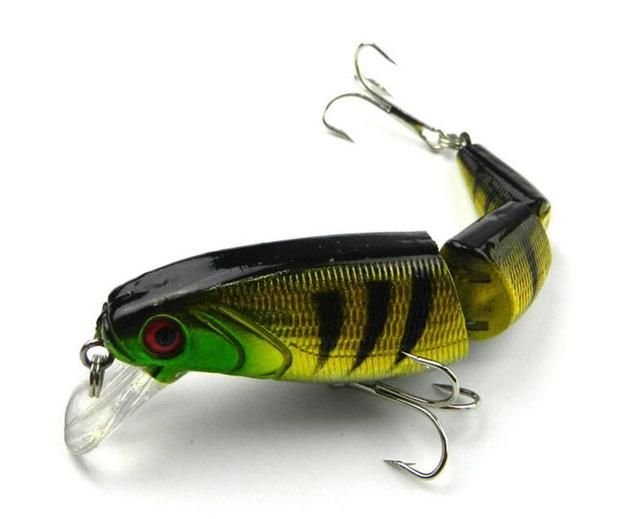 1pcs Jointed Fishing Lures Wobbler Minnow Pesca Fish Bait Hard Lure 10.5cm 14g