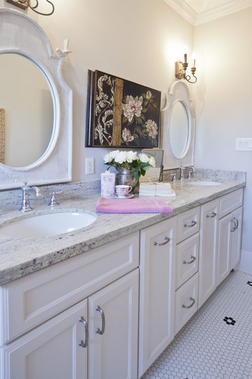 Hidden Electrical outlets in the bath | Bathroom lighting design