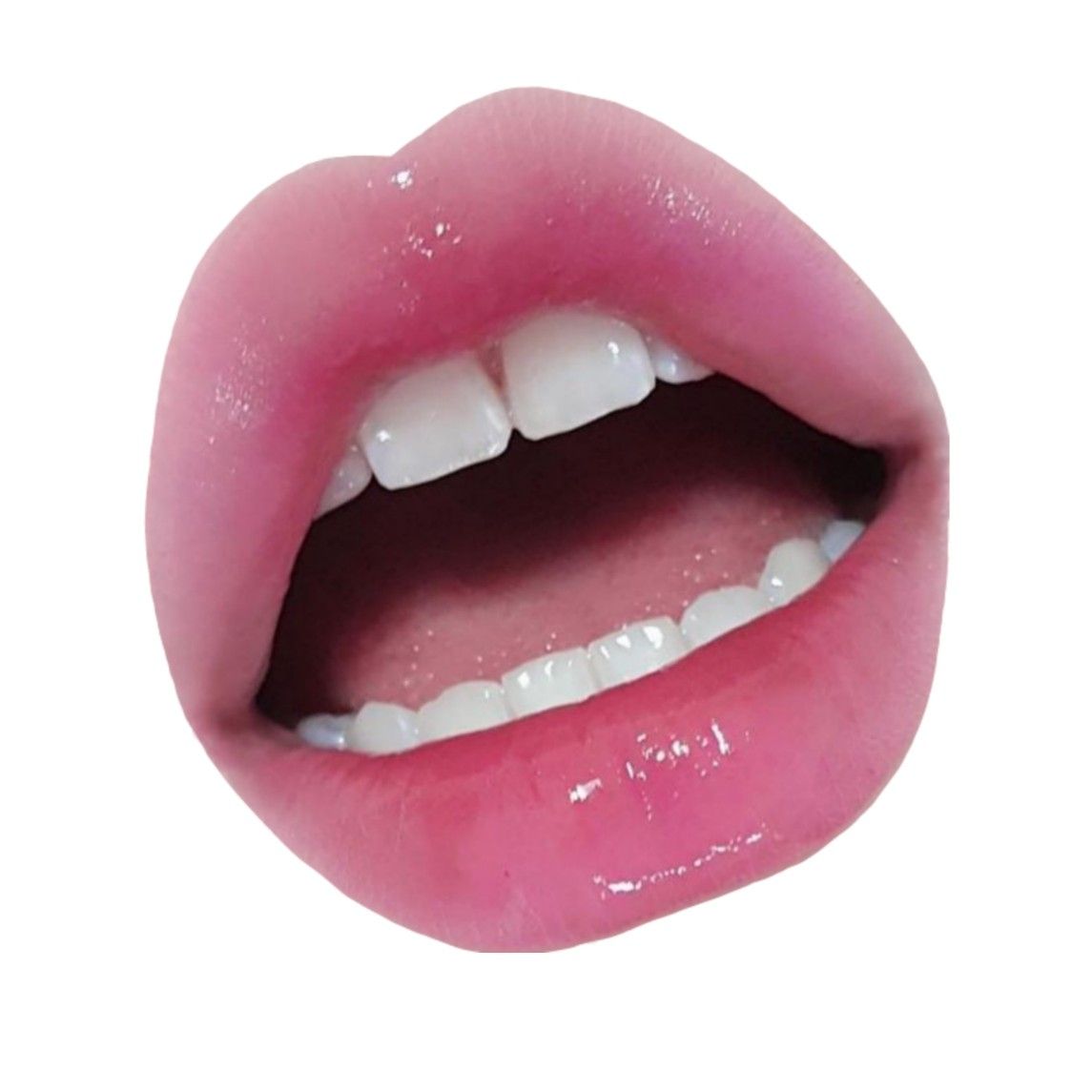 Pink Mouth Lips Polyvore Moodboard Filler Color Vibe Lips Lip Art