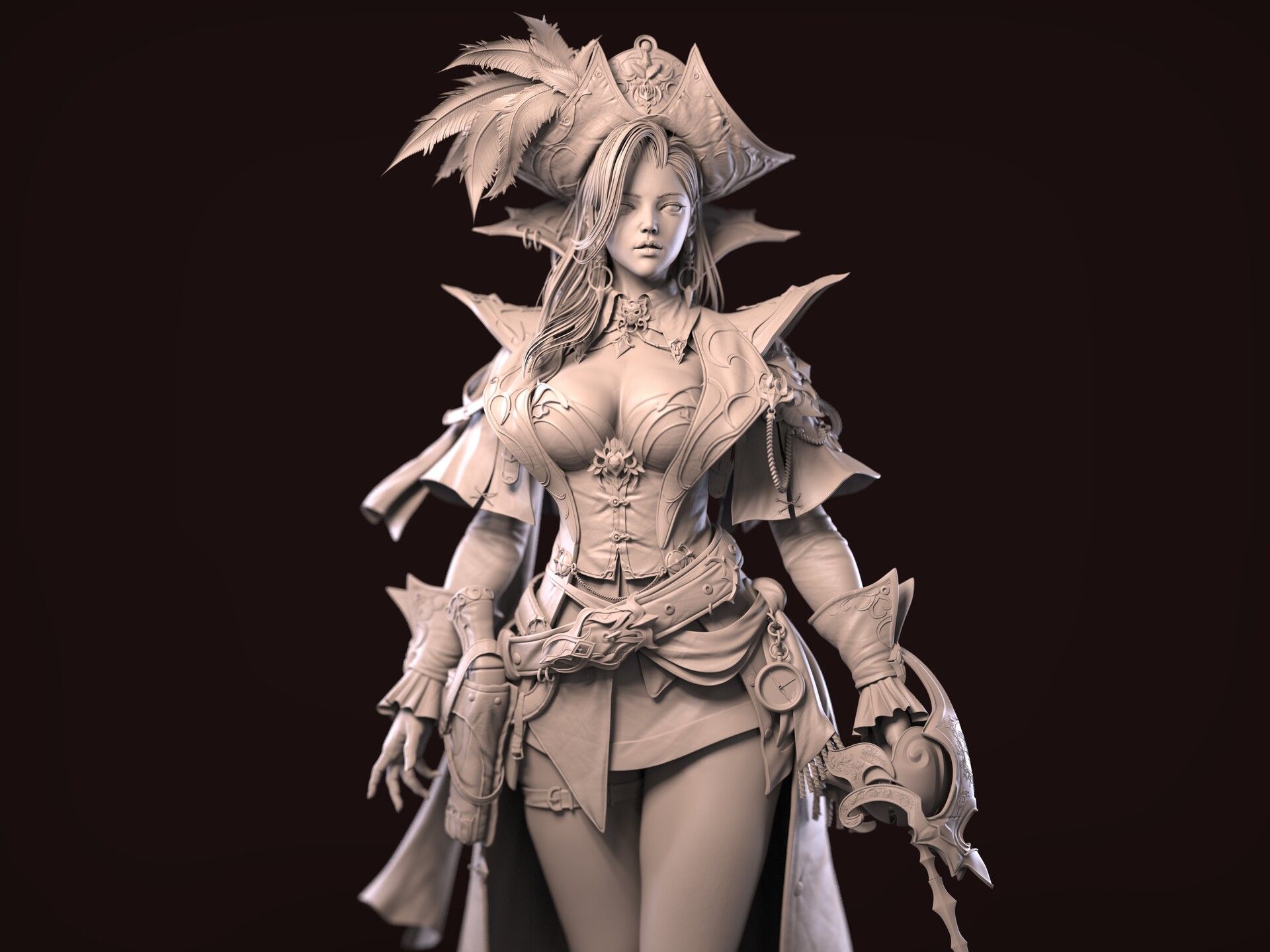 Female Character Zbrush