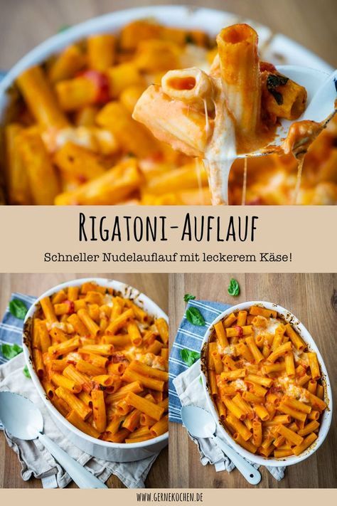 Rigatoni-Auflauf