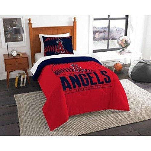 mlb los angeles angels comforter twin set sports patterned bedding major league baseball sheets