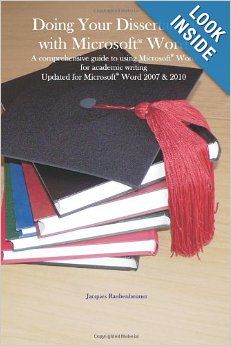 Writing phd thesis using latex