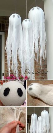 25 einfache und billige DIY Halloween Dekoration Ideen #cheapdiyhalloweendecorations