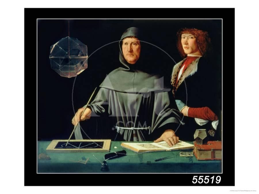 'Portrait of Luca Pacioli' Giclee Print - Jacopo De' Barbari | Art.com