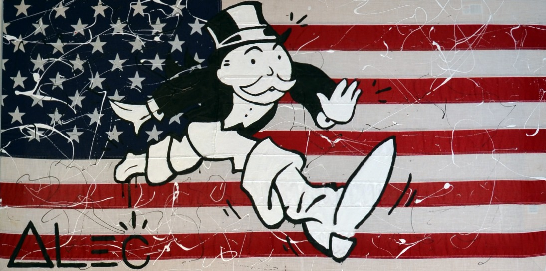 Alec Monopoly Artist Mafia Banksy Art