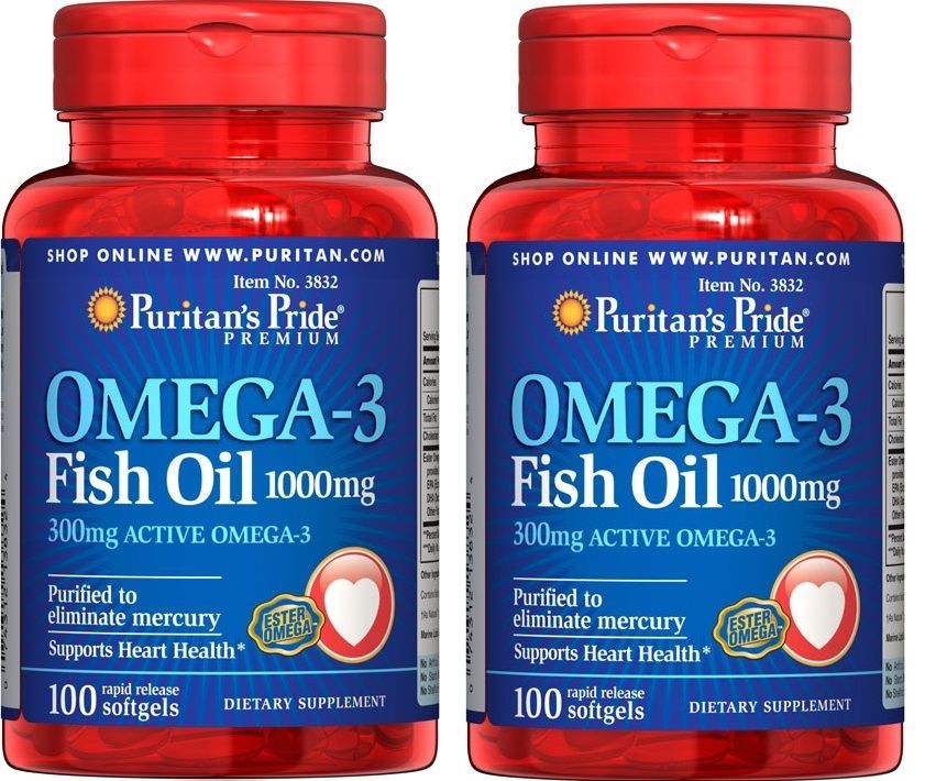 Puritanu0027s Pride Omega-3 Fish Oil 1000 mg - 200 Softgels (2 Bottles - fresh primal blueprint omega 3 Puritanu0027s Pride Omega-3 Fish Oil 1000 mg - 200 Softgels (2 Bottles - fresh primal blueprint omega 3