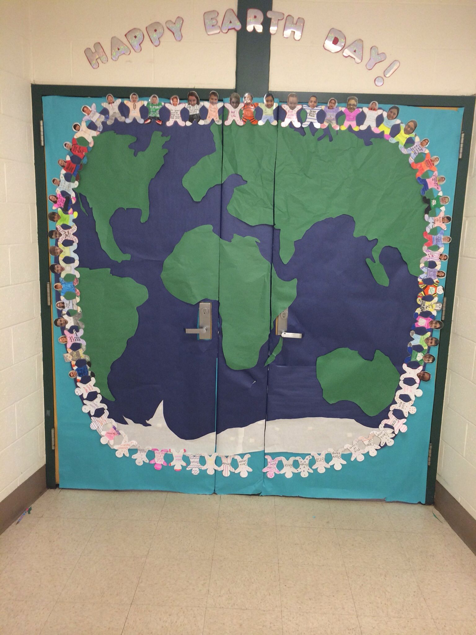 Earth Day Door Decoration Door decorations, Kids rugs, Decor