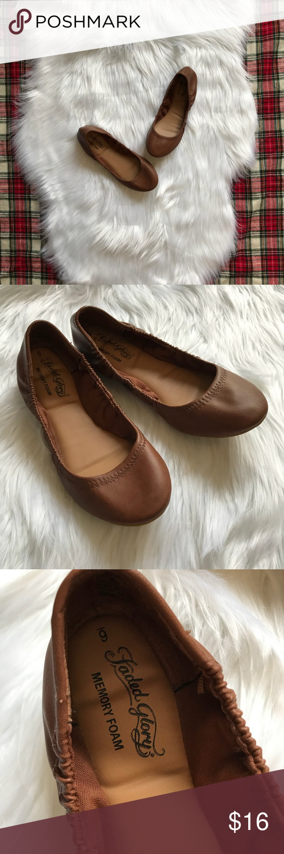 dress flats with memory foam