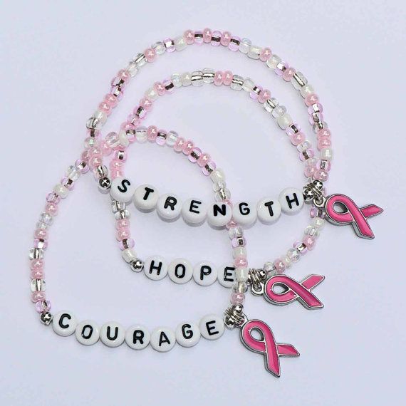 T Cancer Awareness Bracelet Personalized By Stargazinglily T Cancer Awareness Bracelet Personalized By Stargazinglily 4 25