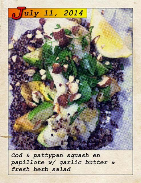 Blue Apron Cod Pattypan Squash En Papillote Garlic Butter - Blue apron chicken recipes #blue #apron #chicken #recipes Blue Apron Cod Pattypan Squash En Papillote Garlic Butter