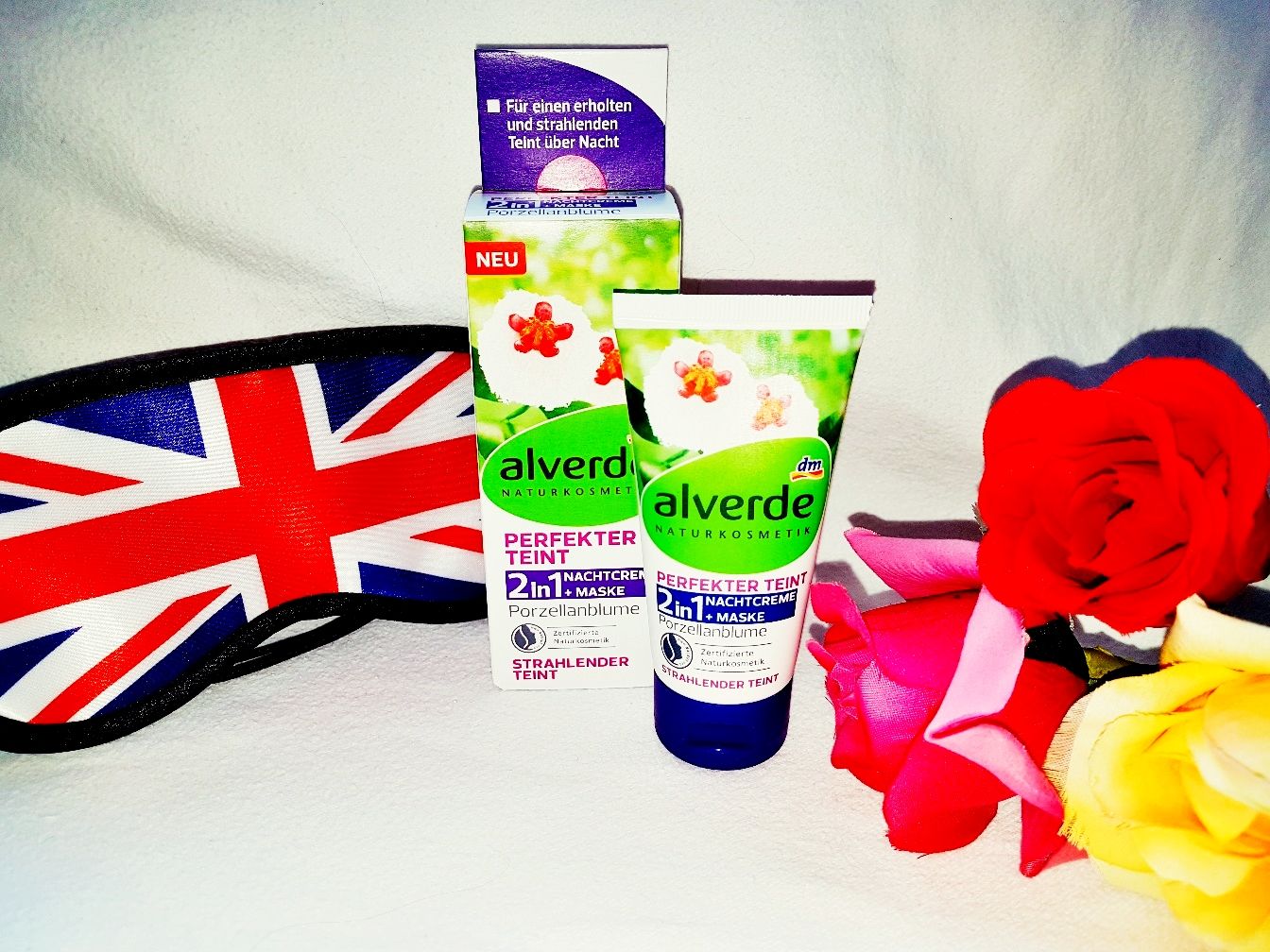 Alverde Naturkosmetik Nachtcreme + Maske Alverde Naturkosmetik Nachtcreme + Maske 2in1 Perfekter Teint