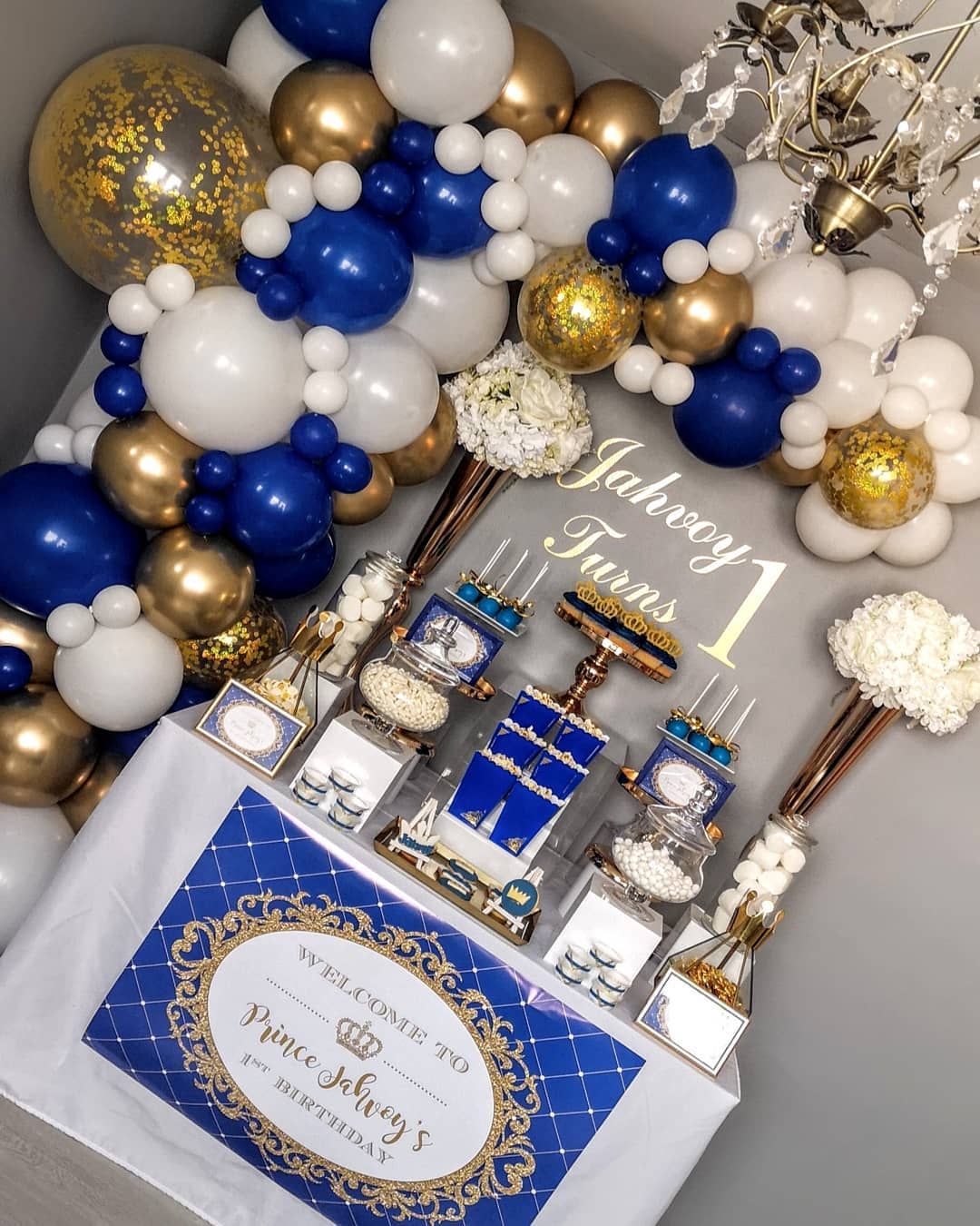 MQ Events On Instagram MQ Events Occasion 1st Birthday Theme Royal 