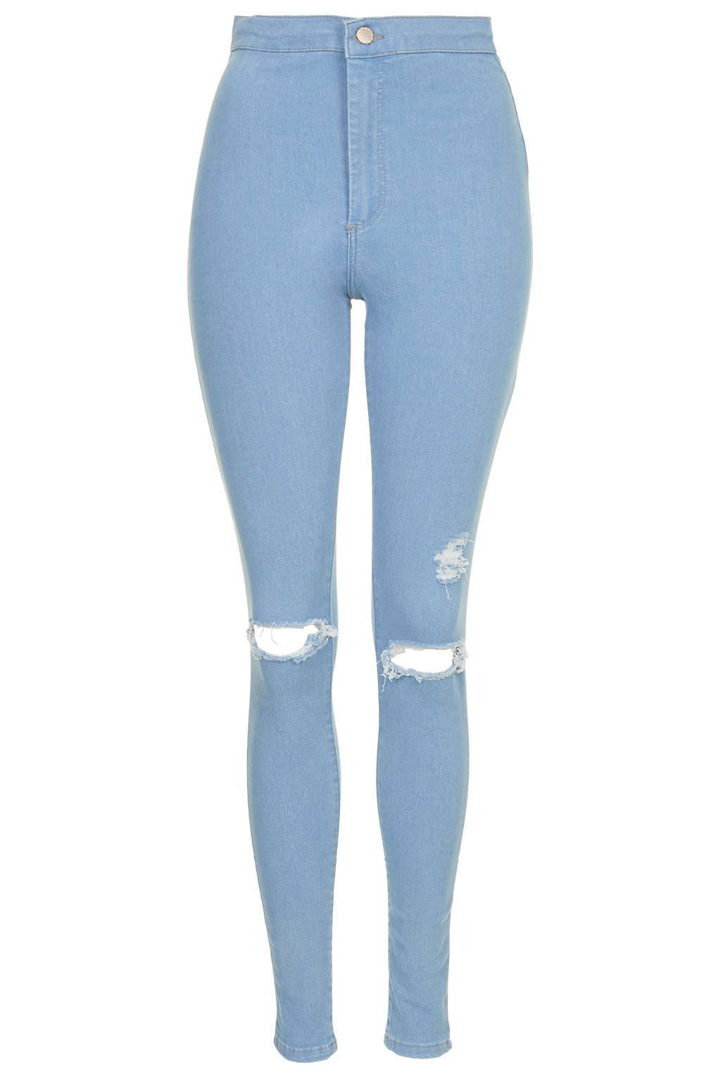 bleached ripped jeans