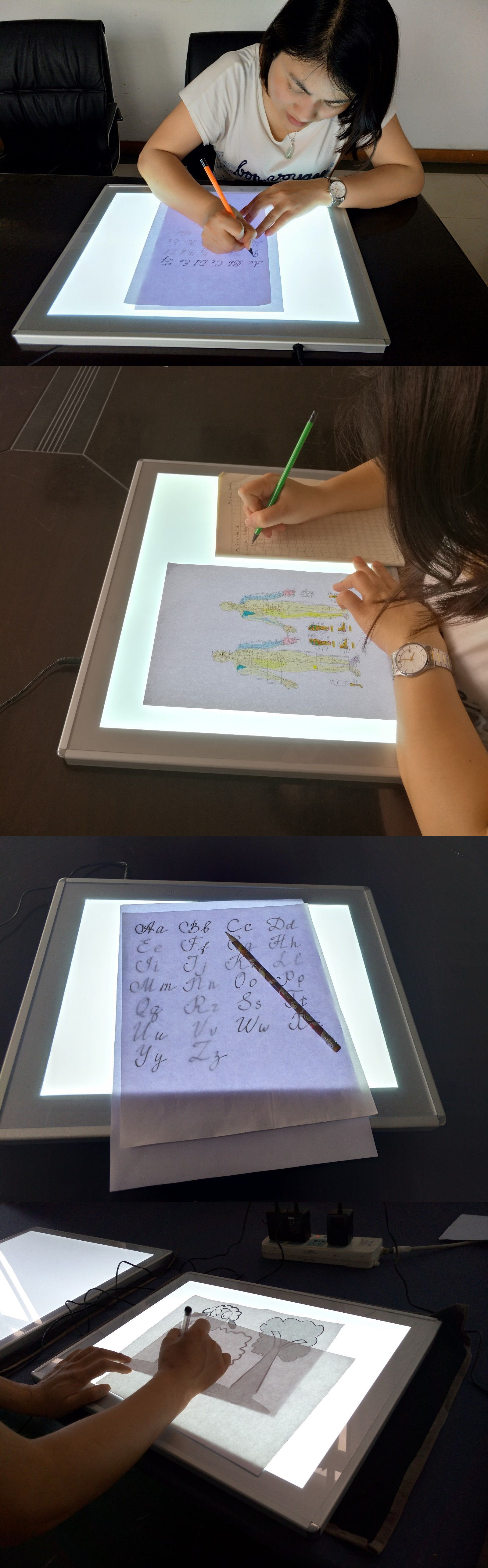 art projectors and light boxes 183086 junlon a3 trace pad aluminum