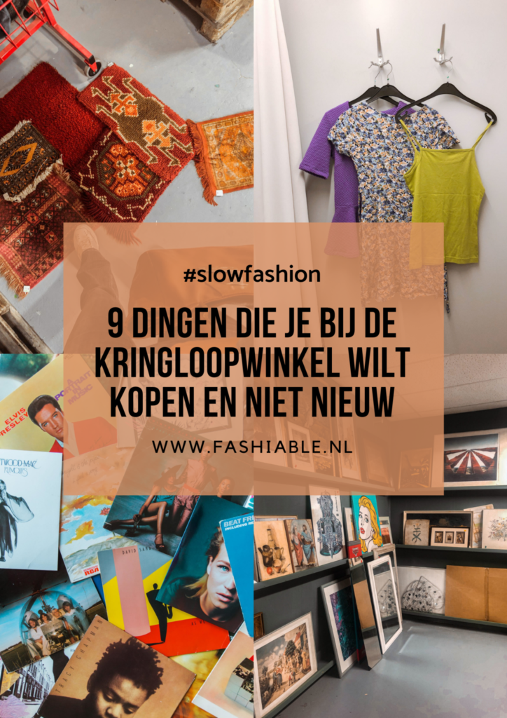 Deze 9 dingen wil je bij de kringloop kopen en niet nieuw