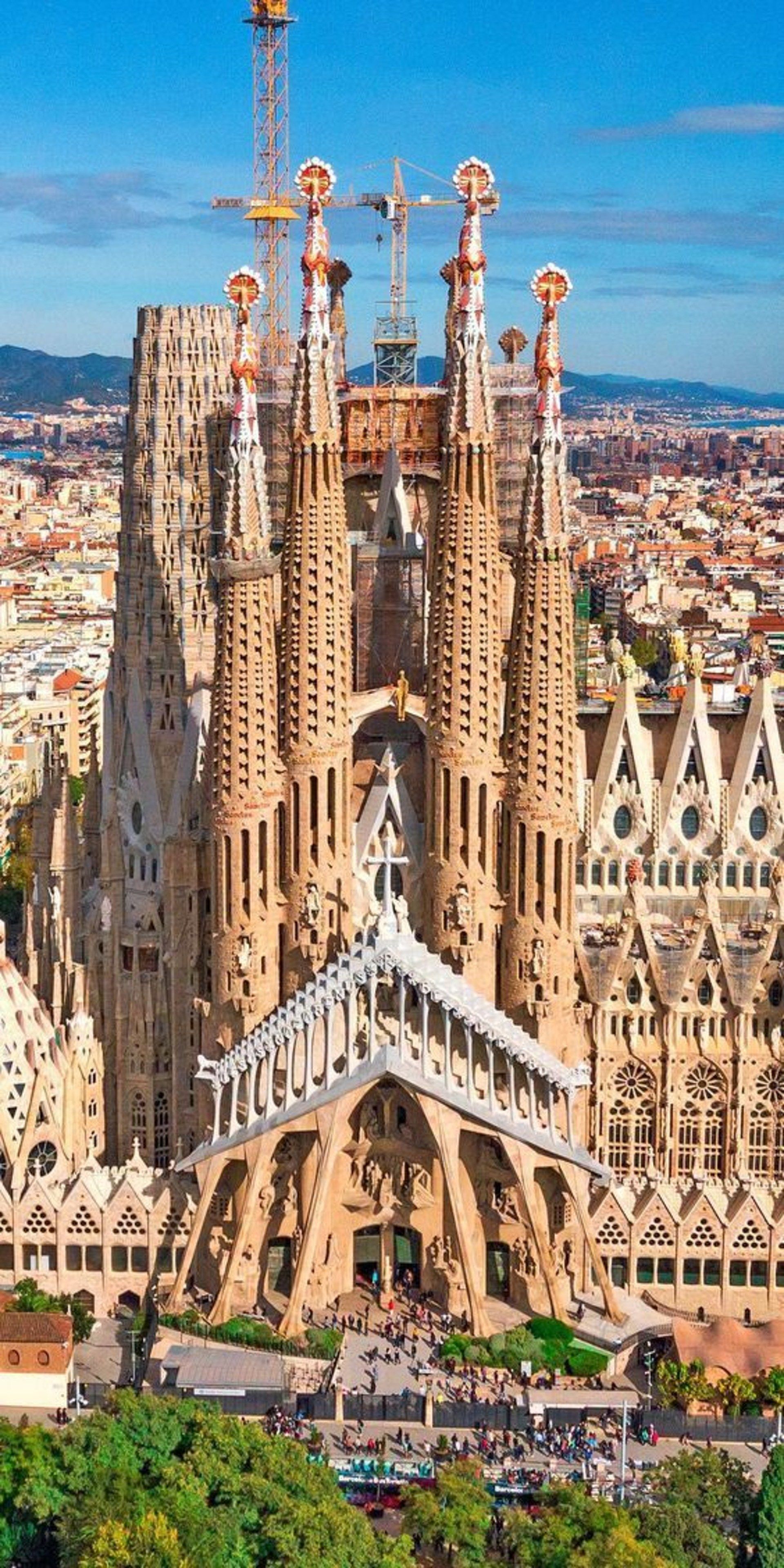 La Sagrada Familia Barcelona Spain Cultural Architecture La Sagrada Familia Barcelona Spain Cultural Architecture