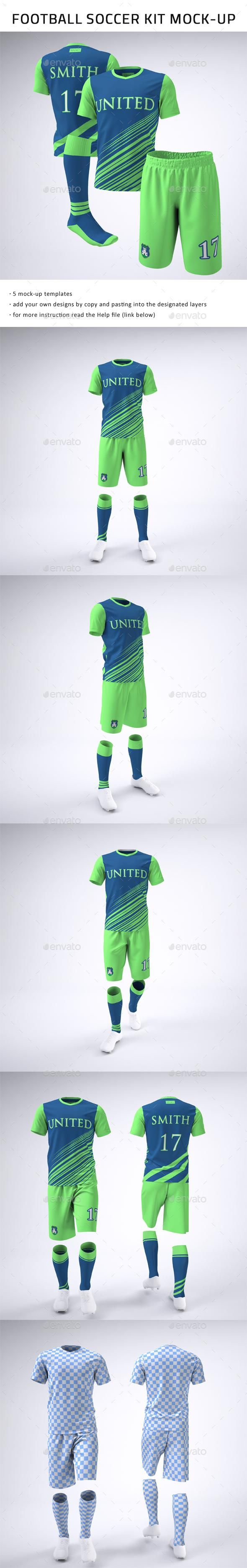 Download Soccer Football Team Uniform Mock Up Team Uniforms Clothing Mockup Team Wear