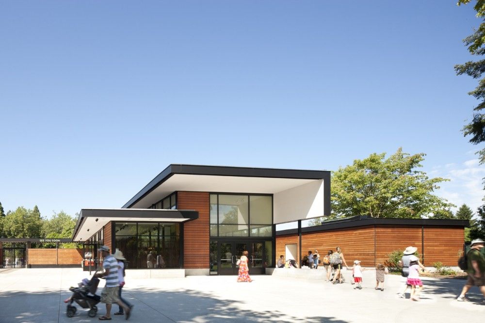 Gallery Of Woodland Park Zoo New West Entry Weinstein A U 1 Woodland Park Zoo Zoo Architecture Woodland Park