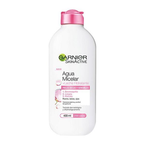Apă Micelară cu Lapte Hidratantă Skinactive Garnier (400 ml) este un produs de calitate gândit pentru persoane exigente care își