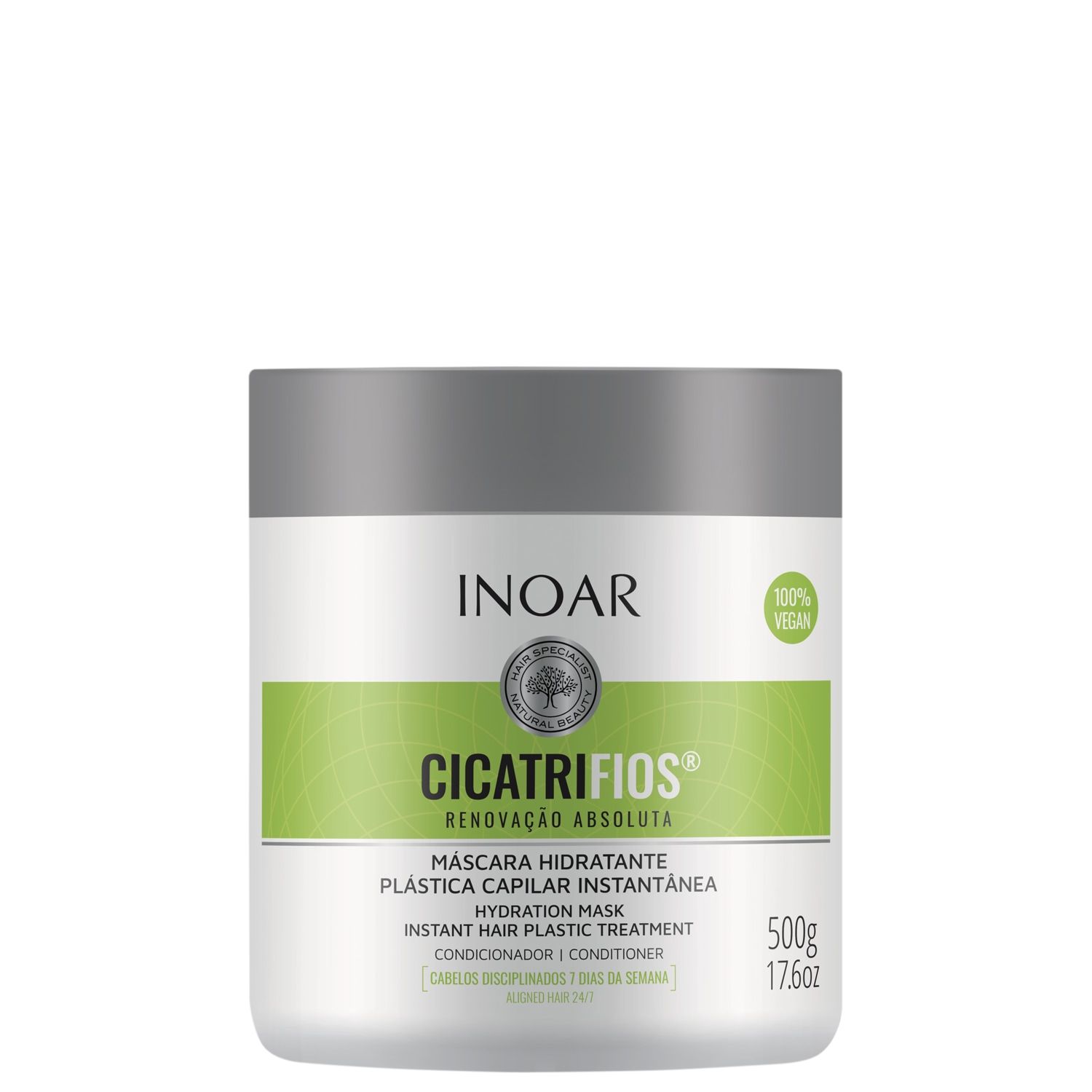 Máscara capilar para cabelos equilibrados. Inoar Cicatrifios renova os fios, trazendo maciez e força, reduzindo o frizz progressivamente e trazendo brilho intenso. A Máscara Capilar Inoar Cicatrifios , foi elaborada com uma tecnologia inovadora em tratamento. Sua fórmula é enriquecida com Rejucomplex, que seria a união dos ativos Extrato de Argan, Arginina, Pantotenato. Argan, Shampoo, Personal Care, Bottle, Beauty, Products, Hydrating Mask, Formula One, Bank Statement