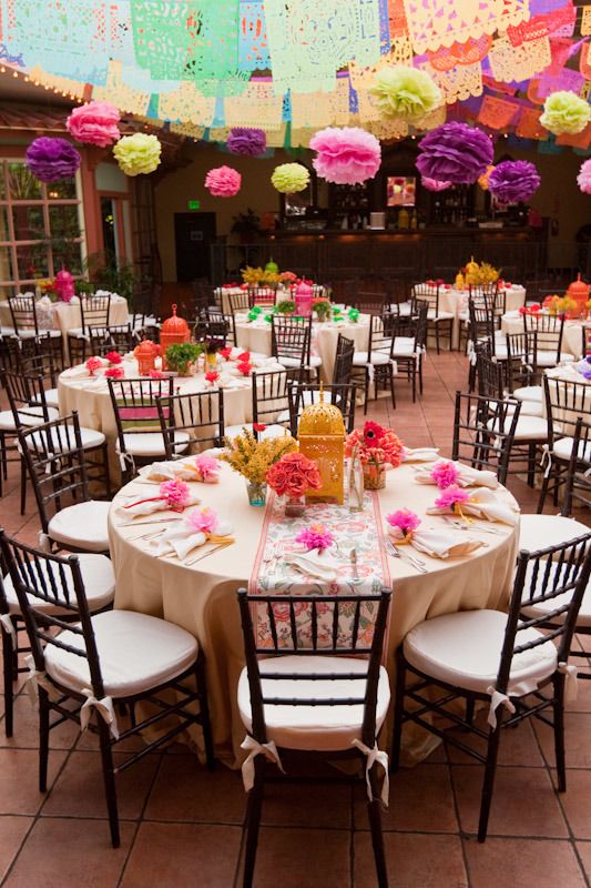 Photography: Victor C. Sizemore Photography - vcsphoto.com Event Design: Details, Details - aboutdetailsdetails.com Read More: http://www.stylemepretty.com/california-weddings/san-juan-capistrano/2010/04/01/wedding-rehearsal-fiesta-by-details-details/ Mexican Party Theme, Fiesta Theme, Party Themes, Fiesta Wedding Theme, Mexican Birthday, Party Ideas, Wedding Rehearsal, Rehearsal Dinners, Mexican Style Wedding