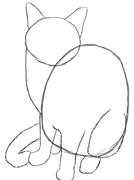 how to draw a cat vorlagen zeichnen und basteln today we are going to learn how to draw a cat this is a tutorial