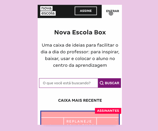 Imagem escolha uma caixa