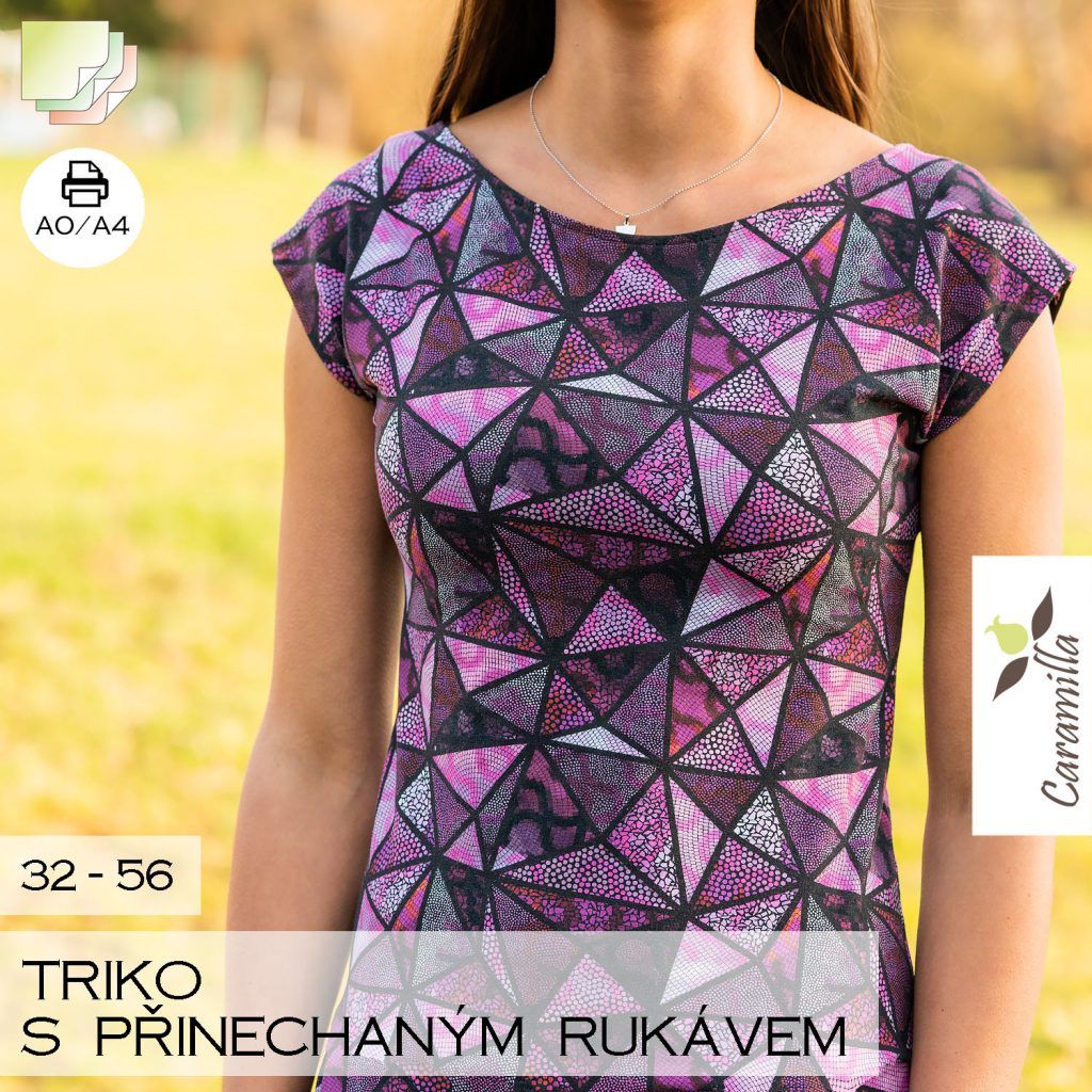 Dámské triko s přinechaným rukávem 32 – 56 – Caramilla.cz Blouse, Women's Top, Tops, Fashion, Moda, Fashion Styles, Blouses, Fashion Illustrations, Woman Shirt
