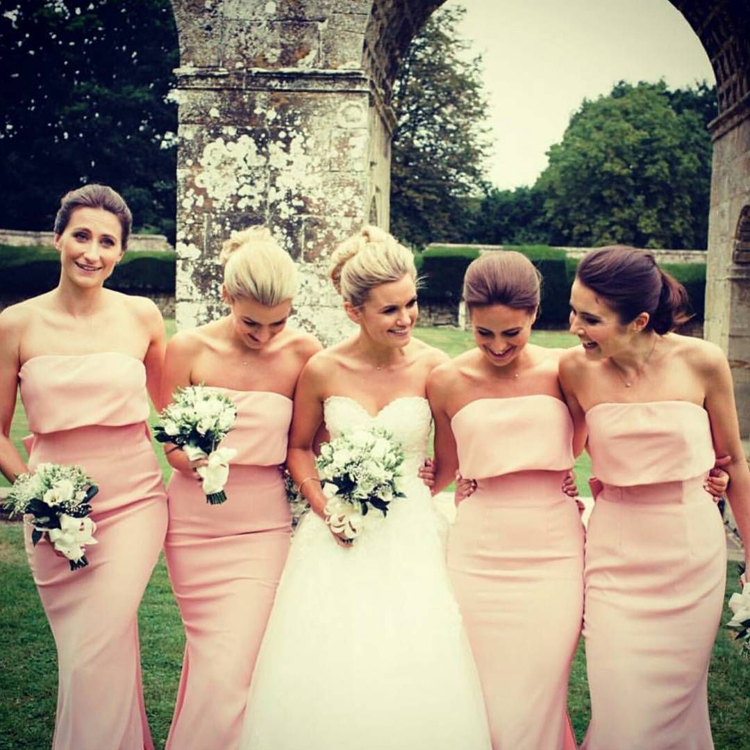 A touching and original congratulation for the wedding from the bridesmaids A touching and original congratulation for the wedding from the bridesmaids