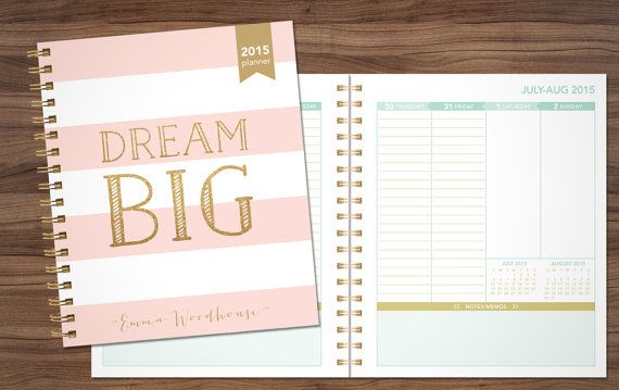 custom student planner