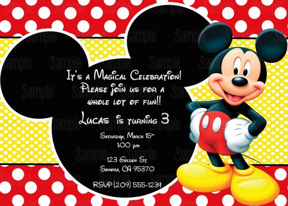 printable mickey mouse invitation party innovations for create mickey mouse invitations online
