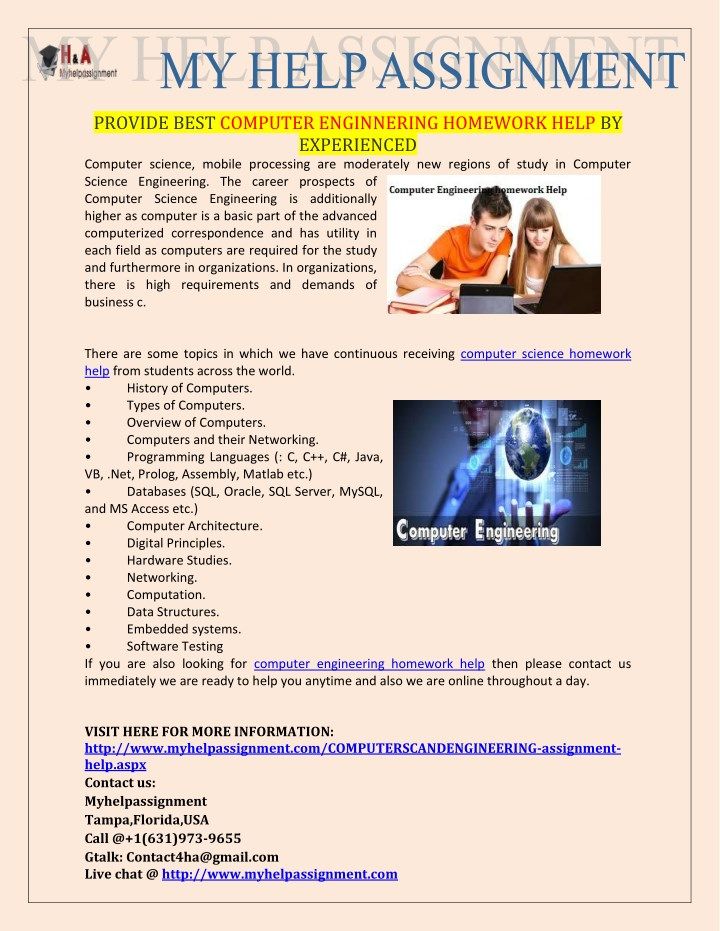 Homework help engineering students