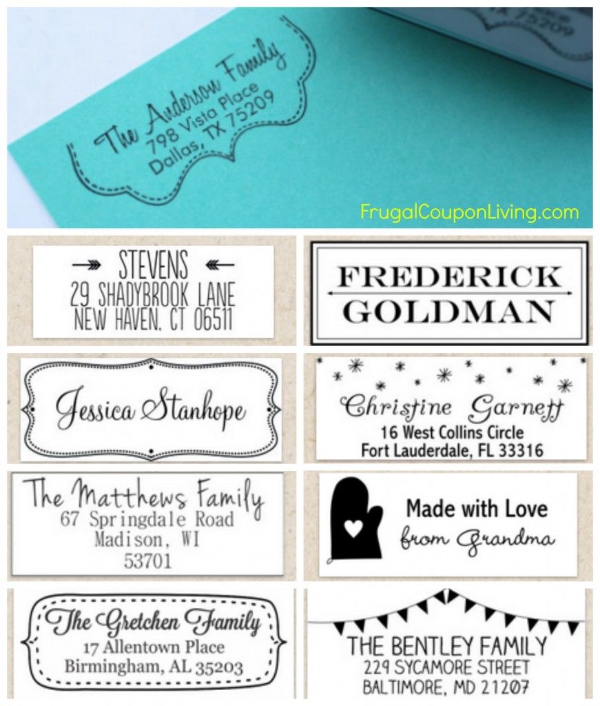 58 OFF on Personalized SelfInking Stamp from 2712 Designs + FREE 58 OFF on Personalized SelfInking Stamp from 2712 Designs + FREE