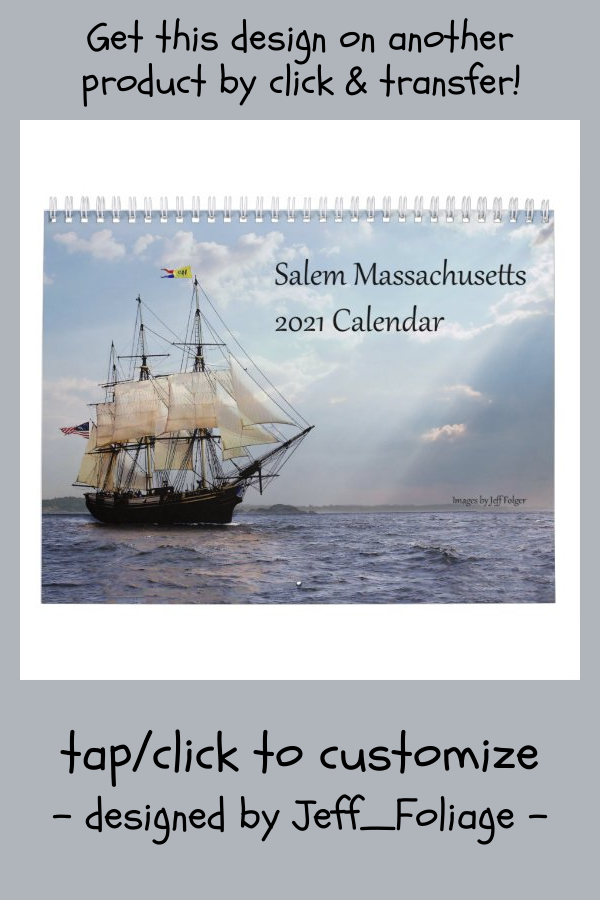 2021 Salem Massachusetts Calendar Zazzle Com In 2020 Salem Massachusetts Salem Calendar massachusetts calendar 2021